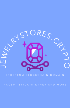 JewelryStores.Crypto Ethereum Blockchain Domain For Sale Lease or Rent