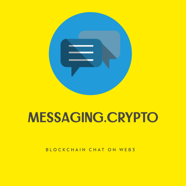 MessagingCrypto Blockchain Website Web3