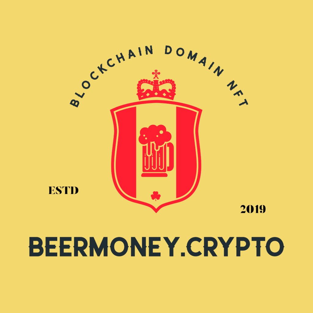 BeerMoney.crypto-Perfect-Match-To-Budweisers-Beer.eth-Blockchain-Domain-NFT-