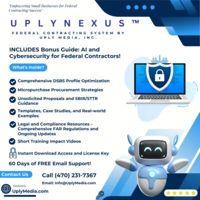 UplyNexus™ Federal Contracting System by Uply Media, Inc 2