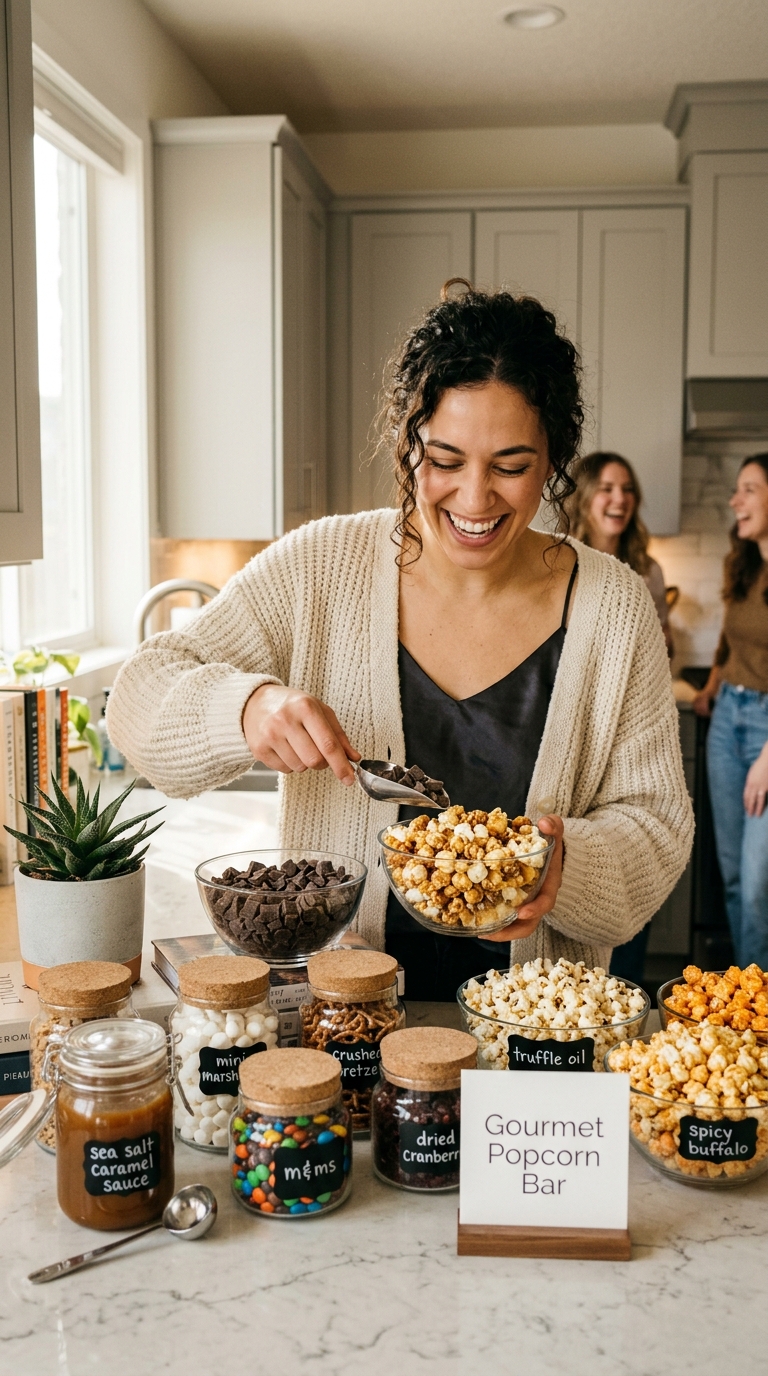 How to Build a Luxury Gourmet Popcorn Bar