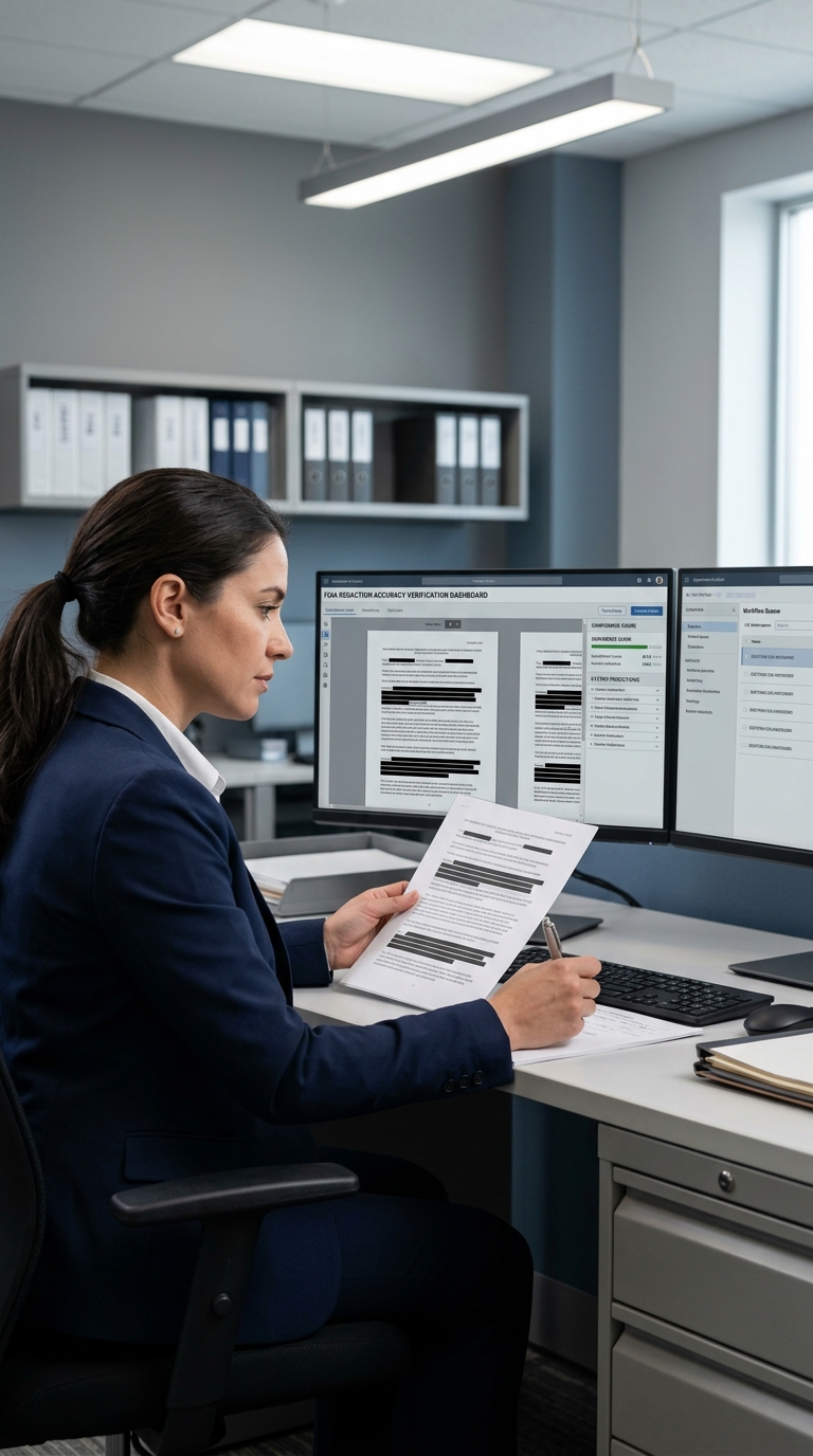 Validating AI Redaction Accuracy for FOIA Compliance